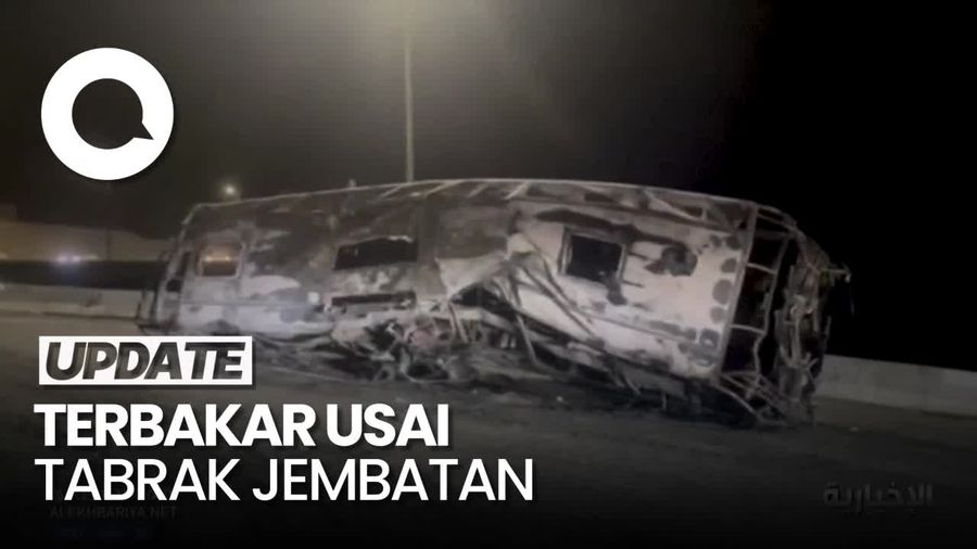 Kecelakaan Bus Jemaah Umrah di Arab Saudi, 20 Orang Tewas