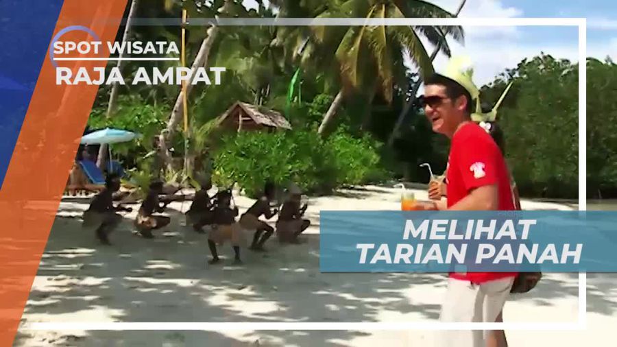 Melihat Tarian Panah di Raja Ampat