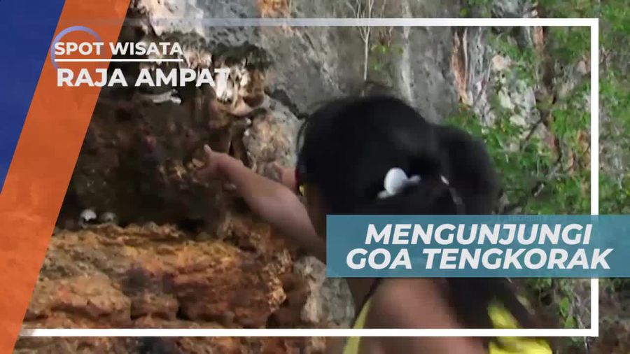 Uji Keberanian Berkunjung ke Goa Tengkorak Raja Ampat