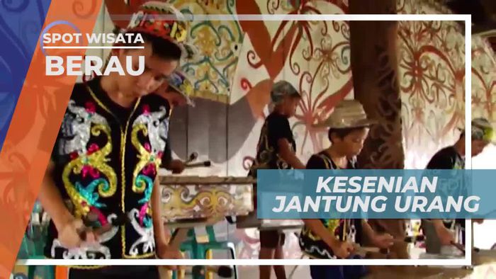 Jantung Urang, Kesenian Khas Kampung Bena Baru Berau