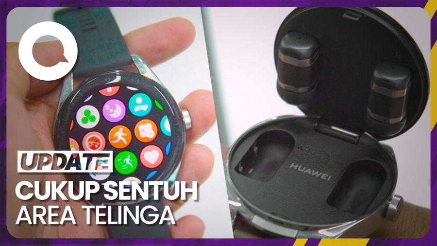 Kecanggihan Cara Sentuh Earbuds Huawei Watch Buds