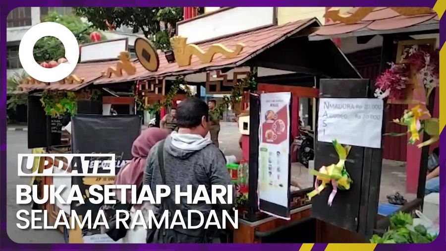 Suasana Ngabuburit Bernuansa Pecinan di Kawasan Kya-Kya Reborn 
