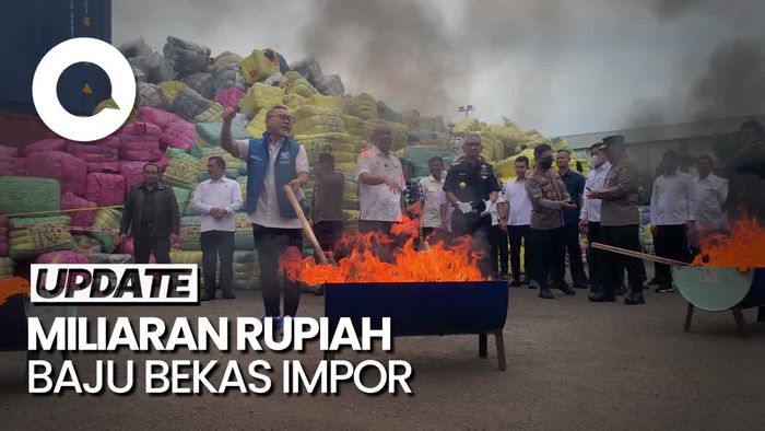Baju Bekas Impor Dimusnahkan, Mendag: Kita Utamakan Berantas Hulunya