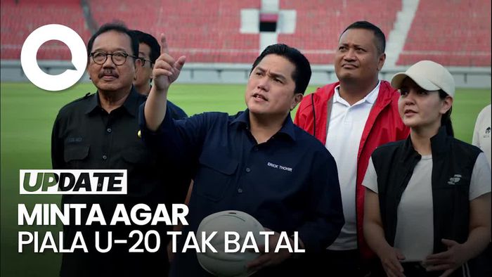 Bahas Nasib Piala Dunia U-20, Erick Thohir Terbang ke Qatar Temui FIFA