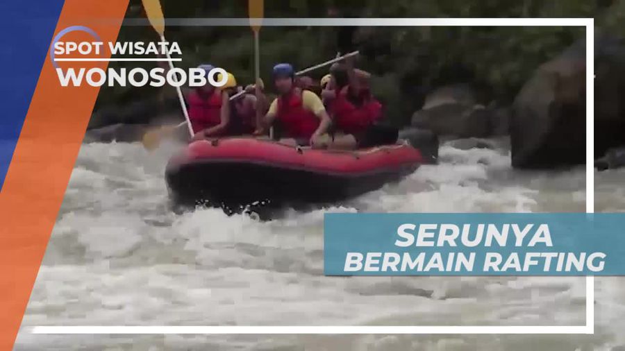 Rafting Menyusuri Sungai Serayu Wonosobo