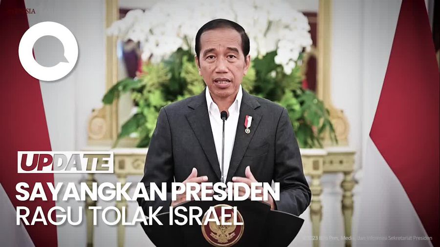 MER-C Nilai Jokowi Ragu Tolak Israel: Harusnya Ikuti Langkah Sukarno