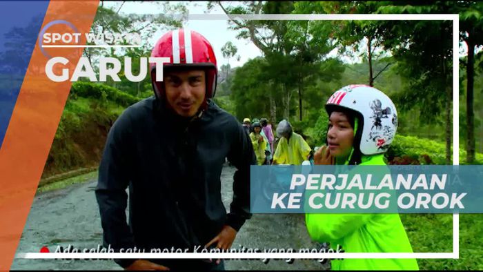 Perjalanan Menuju Curug Orot Bersama Komunitas Motor, Garut