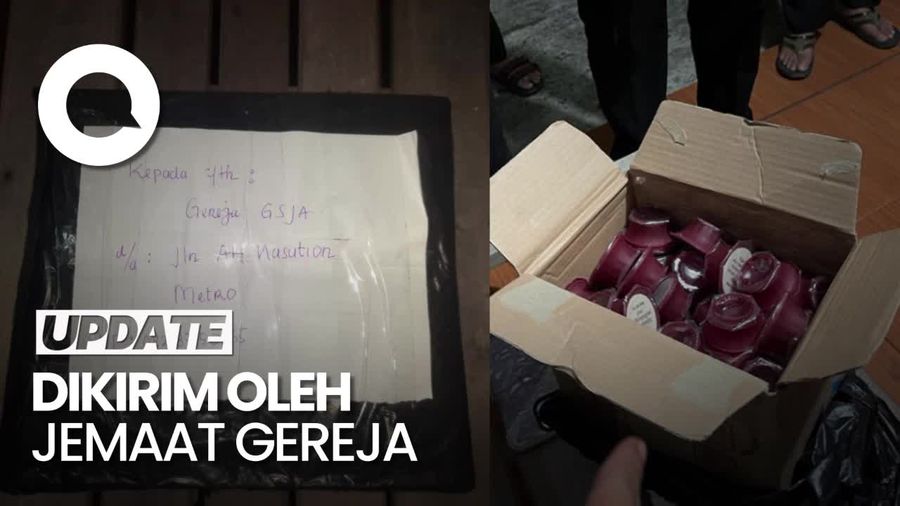Geger Penemuan Paket di Gereja Metro Lampung, Ternyata Isinya Roti