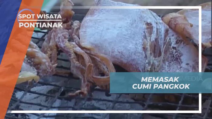 Memasak Cumi Pangkok di Pontianak