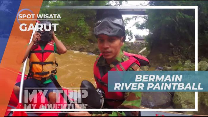 River Paintball, Kombinasi Arum Jeram dan Paintball, Garut