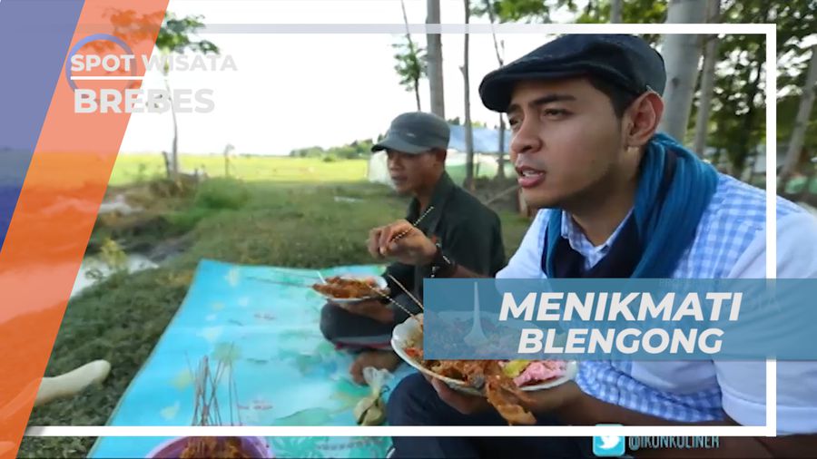 Menikmati Kelezatan Blengong Dengan Paduan Lontong, Brebres