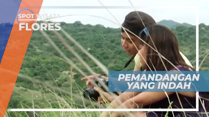 Menikmati Indahnya Pemandangan Alam dari Atas Taman Nasional, Flores