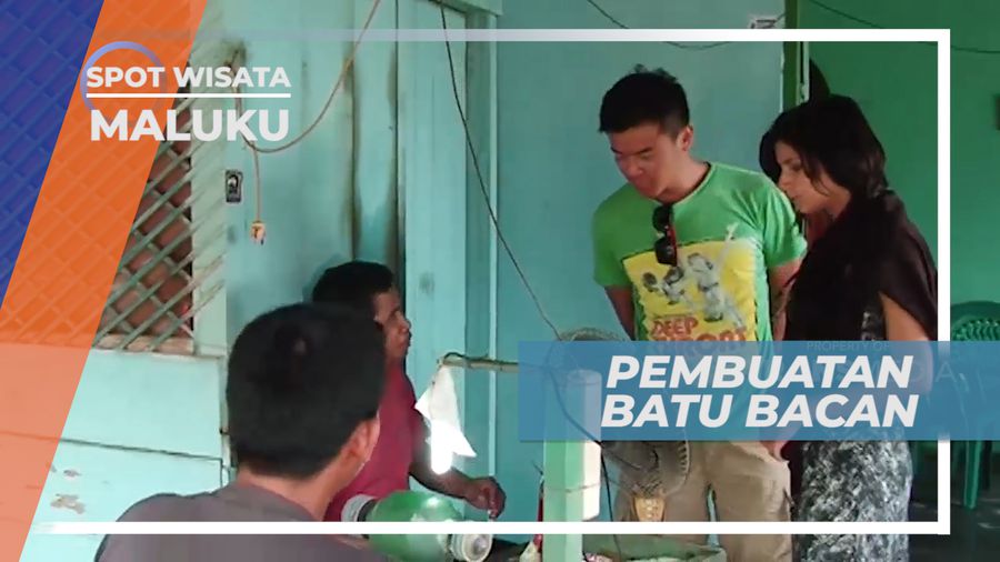 Melihat dari Dekat Proses Pembuatan Batu Akik Bacan, Maluku