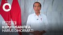 Piala Dunia U-20 Batal, Jokowi: Jangan Saling Menyalahkan