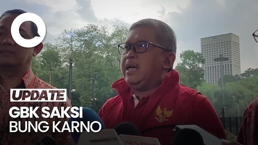 Sekjen PDIP: Stadion GBK Lahir Sebagai Penolakan Terhadap Israel