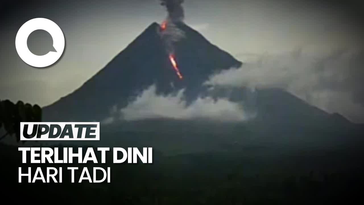 Gunung Semeru Muntahkan Lava Pijar Sejauh 2,5 Km Disertai Gemuruh Letusan