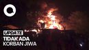 Kebakaran Lahap Gudang Ban di Jambi, 120 Personel Damkar Diterjunkan