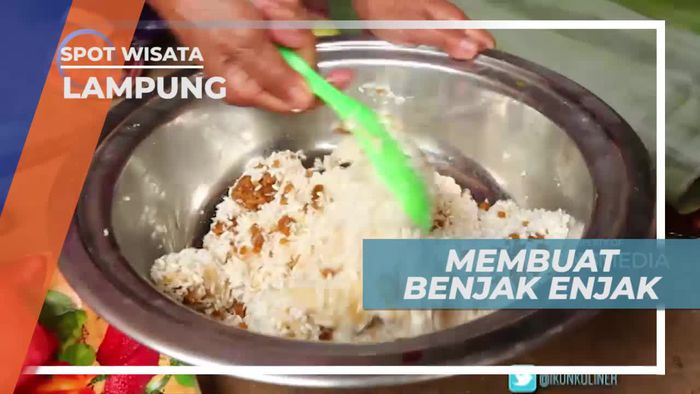 Membuat Benjak Enjak, Kudapan Khas Lampung