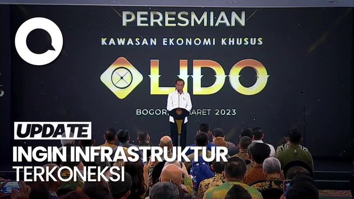 Jokowi Resmikan Kawasan Ekonomi Khusus Lido Jabar