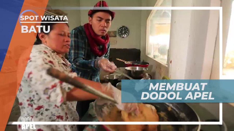 Membuat Dodol Apel, Kreasi Makanan Unik di Kota Batu