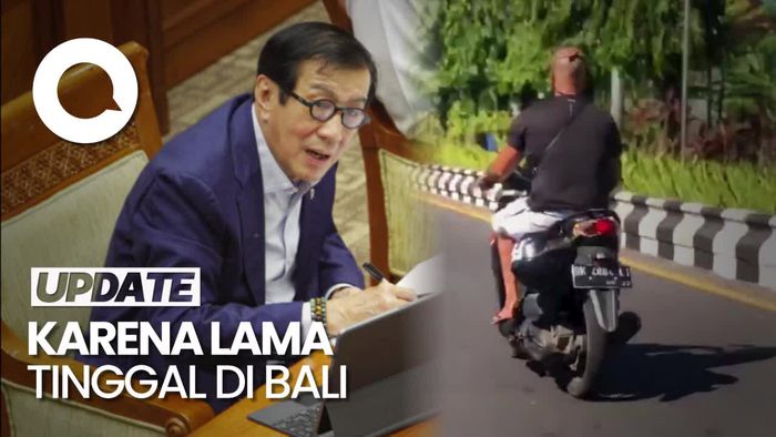 Menkumham Sebut Bule di Bali Naik Motor Tanpa Helm Terpengaruh Orang Kita