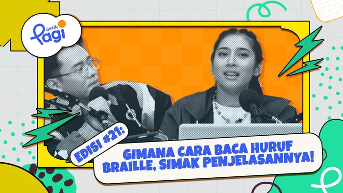 Gimana Cara Baca Huruf Braille, Simak Penjelasannya!