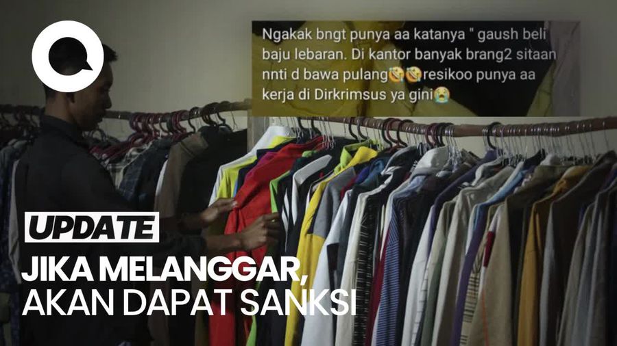 Viral Baju Impor Bekas Sitaan Dibawa Pulang, Polisi Telusuri