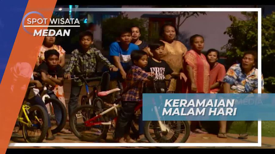 Unjuk Kebolehan Freestyle BMX di Kota Medan