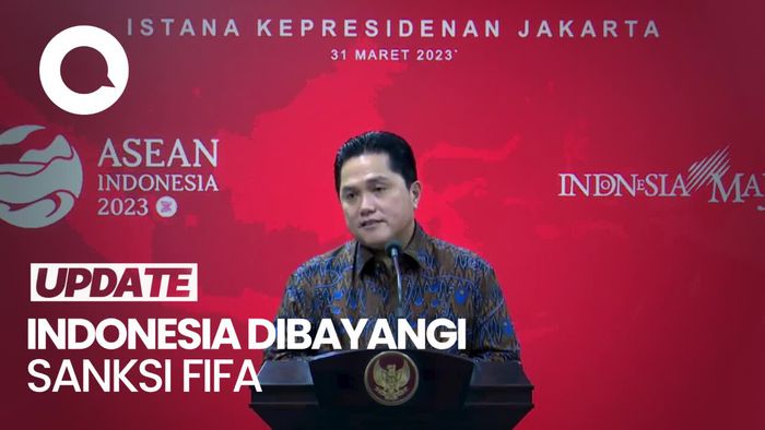 Erick Thohir soal Sanksi FIFA: Yang Terberat Kita Menyendiri