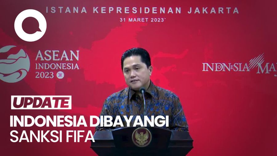 Erick Thohir soal Sanksi FIFA: Yang Terberat Kita Menyendiri