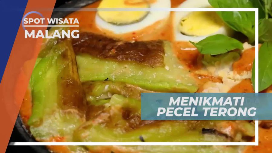 Pecel Terong, Kuliner Khas Jawa Timur, Kota Malang