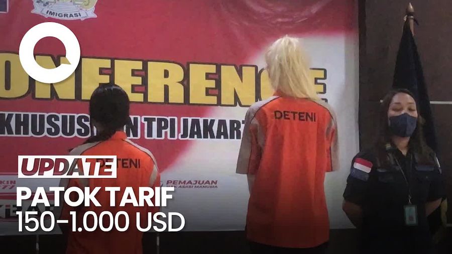 2 Wanita WNA Diciduk Imigrasi Jakbar Gegara Prostitusi Online