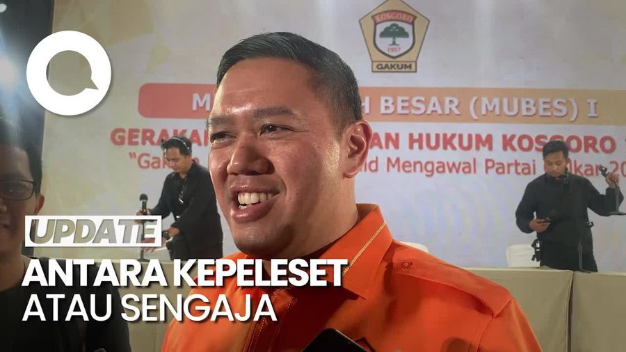 Momen Ketua Golkar Kepeleset Sebut Wamendag Jerry Sambuaga Jadi Menpora