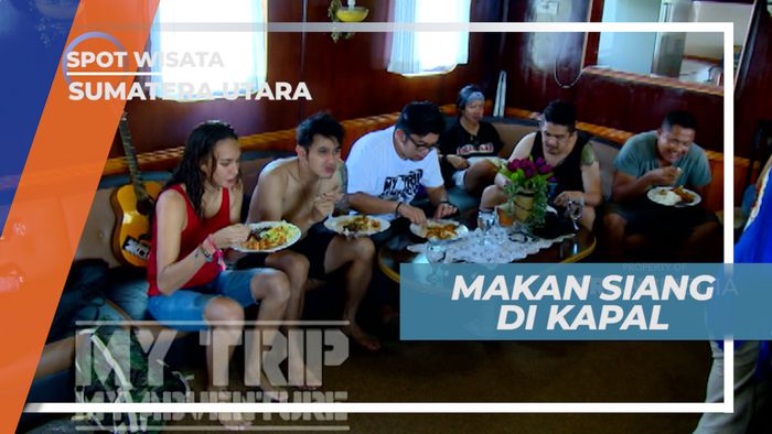 Menikmati Hidangan Lezat Khas Laut di Atas Kapal Wira Nauli, Sumatera Utara