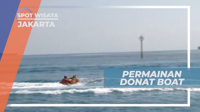 Pacu Adrenalin, Mencoba Serunya Bermain Donat Boat, Jakarta