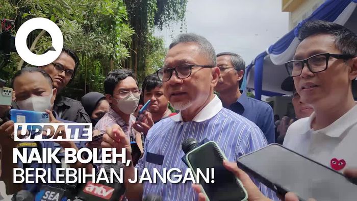 Mendag Zulhas Beri Peringatan ke Pengusaha soal Harga Bahan Pokok