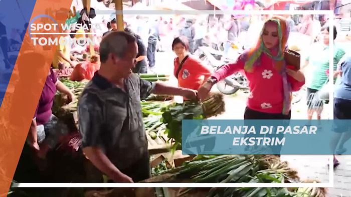 Pasar Beriman, Terbesar di Kota Tomohon Sumatera Utara