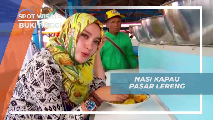 Pasar Lereng Bukittinggi, Surga Bagi Pecinta Nasi Kapau