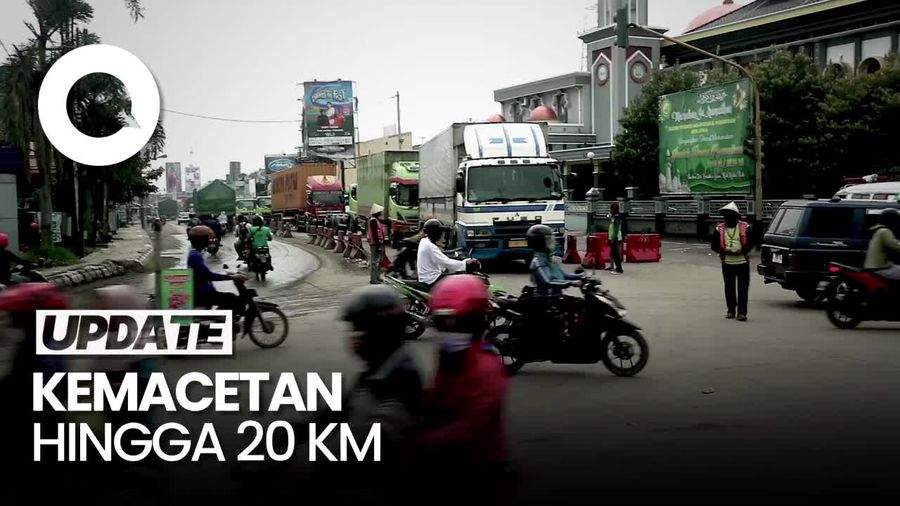 Penampakan Macet Horor di Pantura Pati