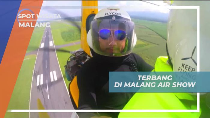 Menikmati Keindahan Kota Malang Dari Pesawat Terbang