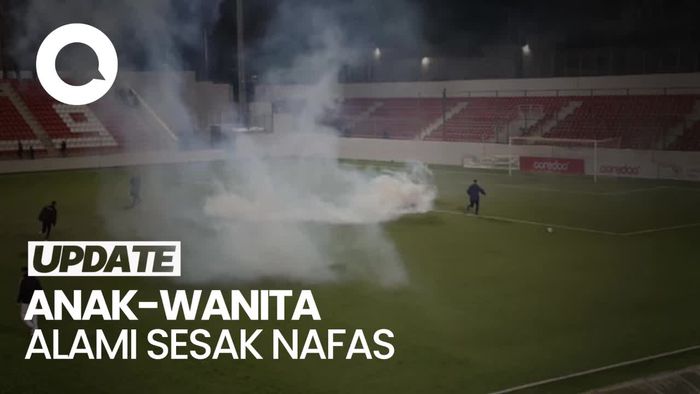 Israel Serang Laga Sepakbola di Palestina dengan Gas Air Mata