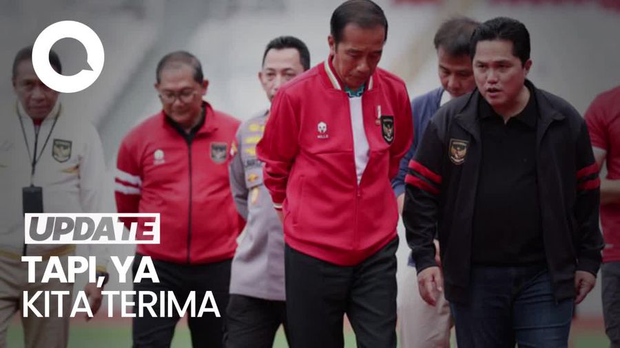 Ekspresi Jokowi saat Ungkit City Host Commitment Piala Dunia U-20