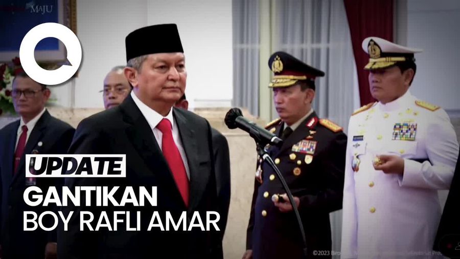 Komjen Rycko Amelza Resmi Menjabat Kepala BNPT