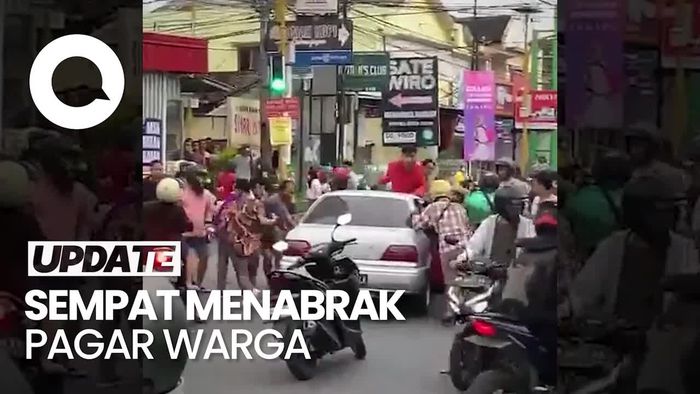 Mobil Ugal-ugalan Dirusak Warga di Sleman, Sopir Punya Kartu Berobat Jiwa