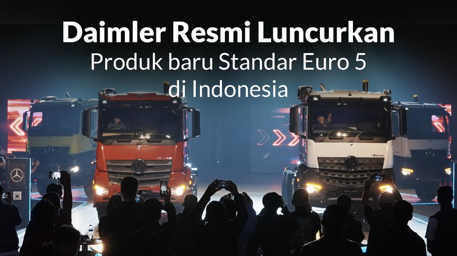 Launching Mercedes-Benz Truck Actros dan Arocs Euro 5 : Mesin Gagah, Fitur Melimpah!
