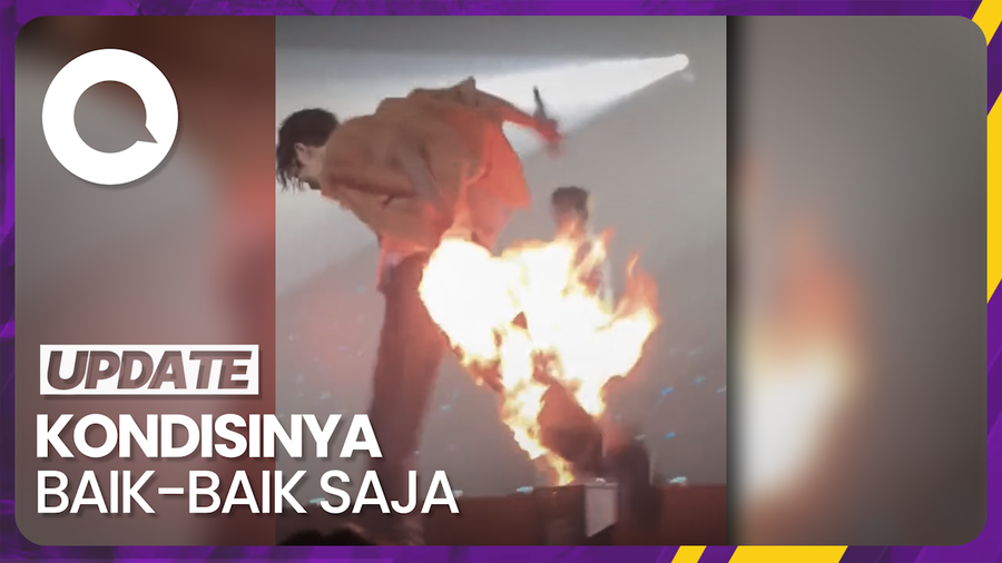 Jaehyuk TREASURE Tersambar Api saat Konser di Bangkok