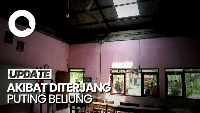 Kondisi Miris SDN 2 Tambaharjo di Pati, Atap Bolong-bolong