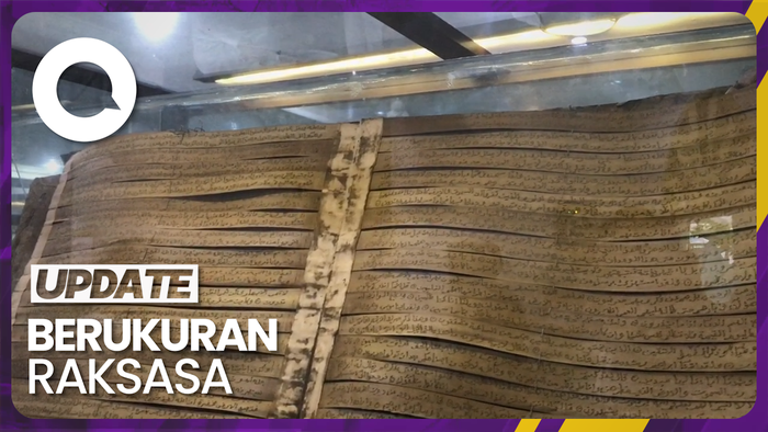 Melihat Sejarah dan Al-Quran dari Daun Lontar di Matraman