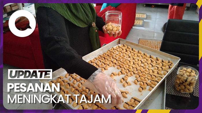 Pengusaha Kue Kering di Majalengka Ketiban Berkah Ramadan
