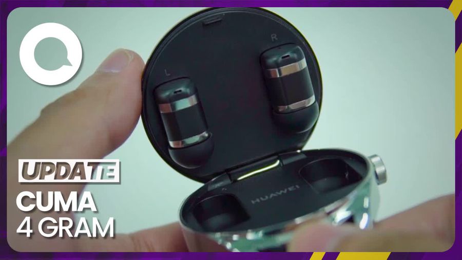 Kualitas Jempolan Suara Earbuds Mini di Huawei Watch Buds